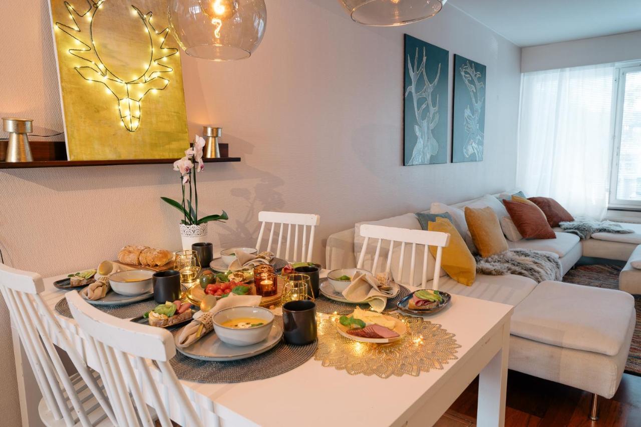 로바니에미 Nordic Gem Near Railway Station, Free Parking And Wifi 아파트 외부 사진